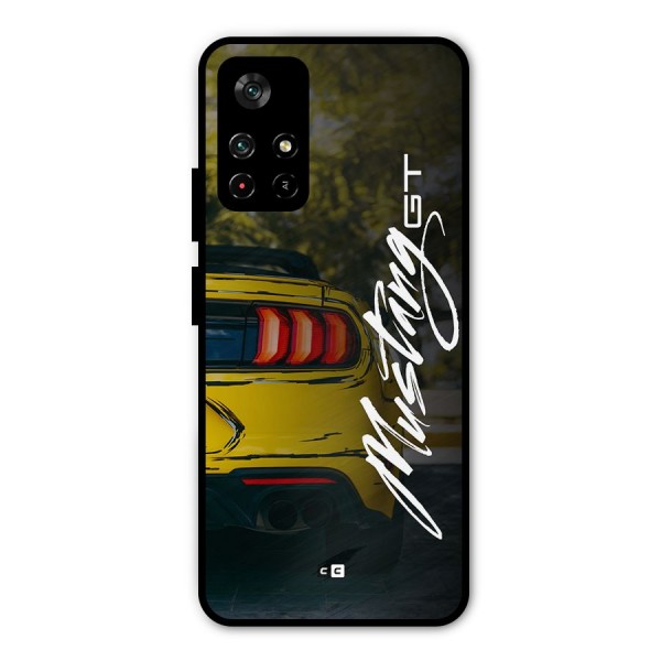 Amazing Mad Car Metal Back Case for Poco M4 Pro 5G
