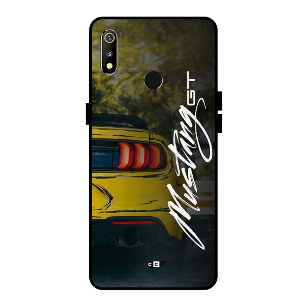 Amazing Mad Car Metal Back Case for Realme 3i