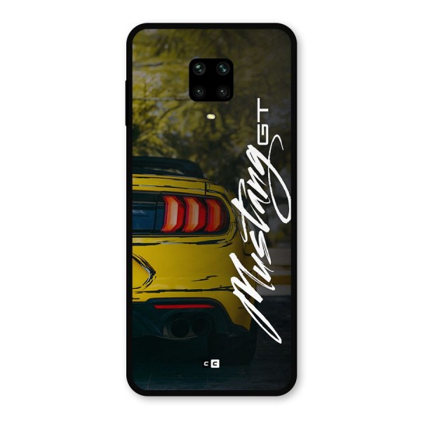 Amazing Mad Car Metal Back Case for Redmi Note 9 Pro