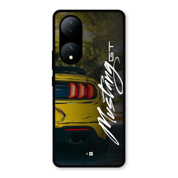 Amazing Mad Car Metal Back Case for Vivo Y100