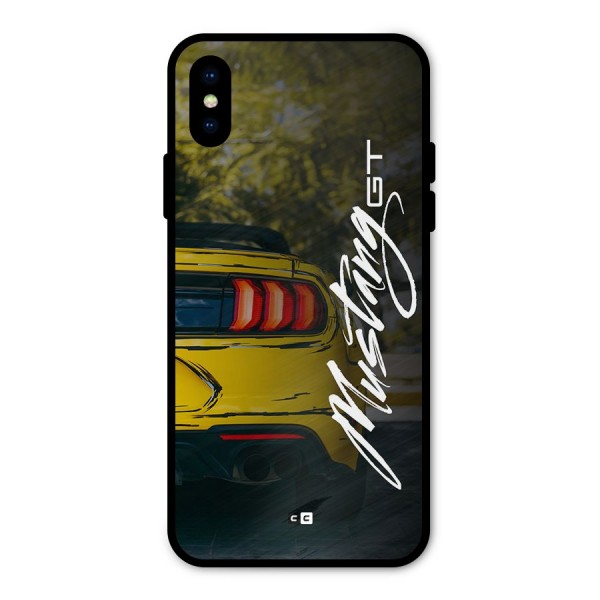 Amazing Mad Car Metal Back Case for iPhone X