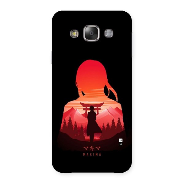 Amazing Makima Back Case for Galaxy E7