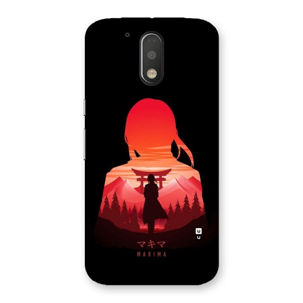 Amazing Makima Back Case for Moto G4