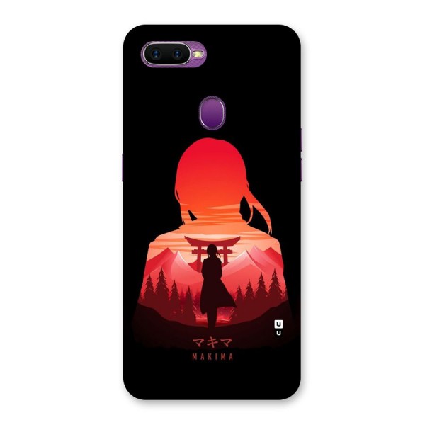 Amazing Makima Back Case for Oppo F9