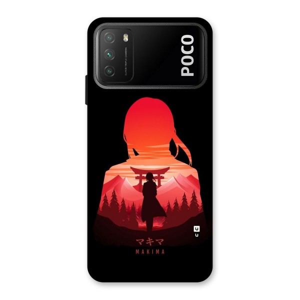 Amazing Makima Back Case for Poco M3