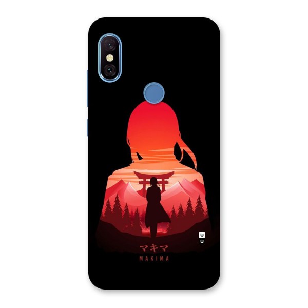 Amazing Makima Back Case for Redmi Note 6 Pro