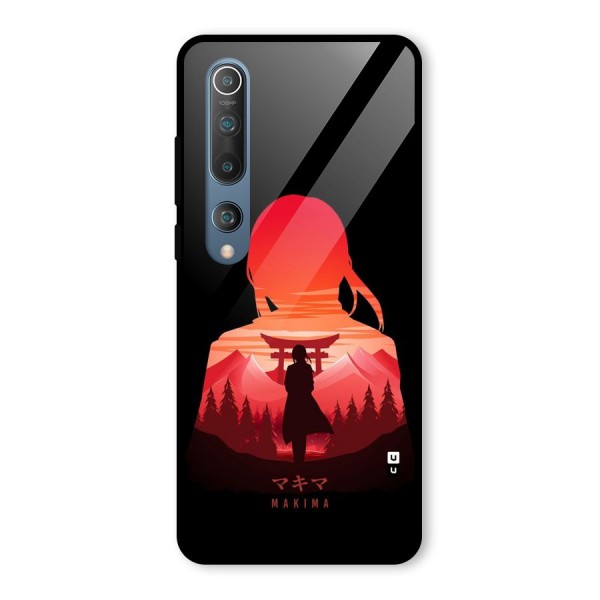 Amazing Makima Glass Back Case for Mi 10