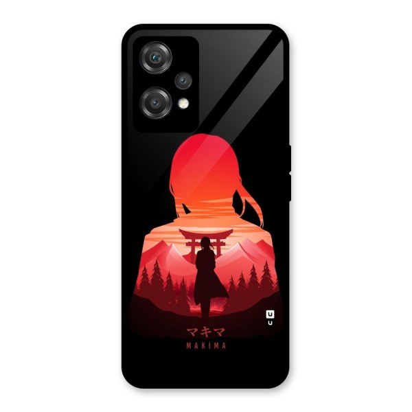 Amazing Makima Glass Back Case for OnePlus Nord CE 2 Lite 5G
