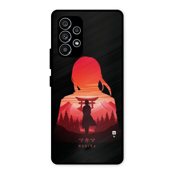 Amazing Makima Metal Back Case for Galaxy A53 5G