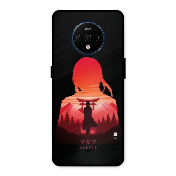 Amazing Makima Metal Back Case for OnePlus 7T