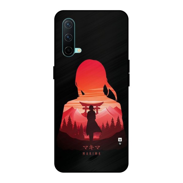 Amazing Makima Metal Back Case for OnePlus Nord CE 5G
