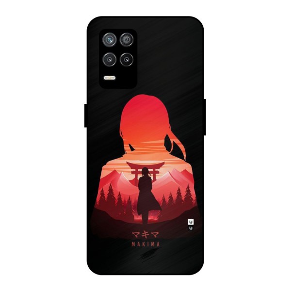 Amazing Makima Metal Back Case for Realme 9 5G