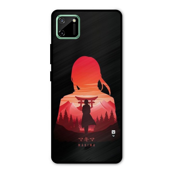 Amazing Makima Metal Back Case for Realme C11