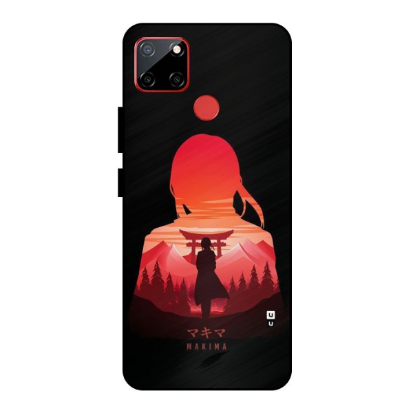 Amazing Makima Metal Back Case for Realme C12