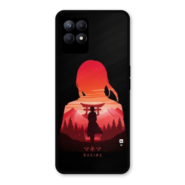 Amazing Makima Metal Back Case for Realme Narzo 50