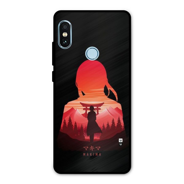 Amazing Makima Metal Back Case for Redmi Note 5 Pro