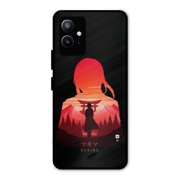 Amazing Makima Metal Back Case for Vivo T1 5G