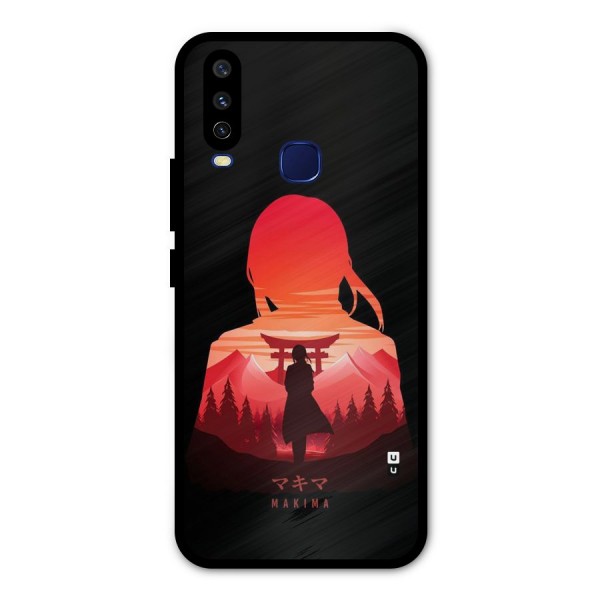 Amazing Makima Metal Back Case for Vivo V17