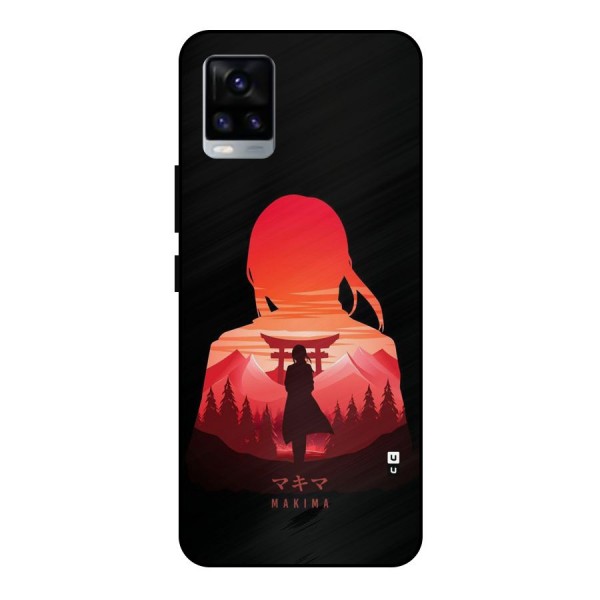 Amazing Makima Metal Back Case for Vivo V20