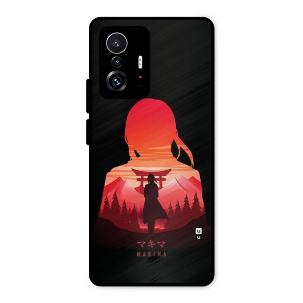 Amazing Makima Metal Back Case for Xiaomi 11T Pro