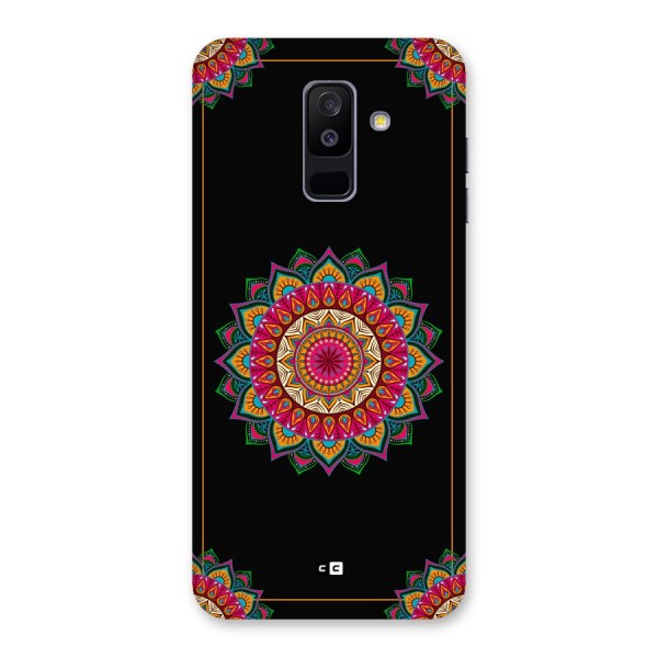 Amazing Mandala Art Back Case for Galaxy A6 Plus