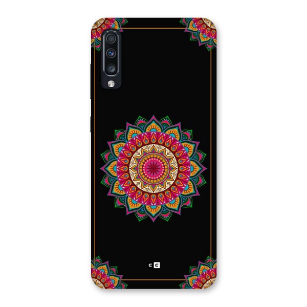 Amazing Mandala Art Back Case for Galaxy A70