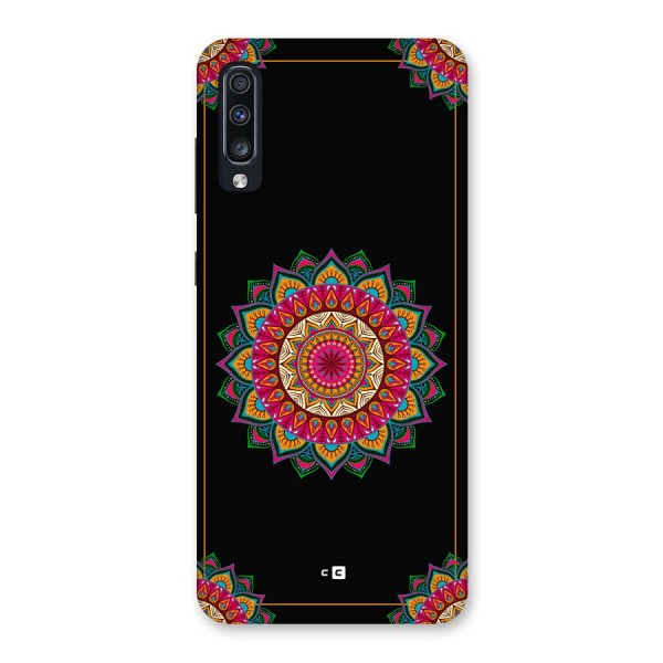 Amazing Mandala Art Back Case for Galaxy A70