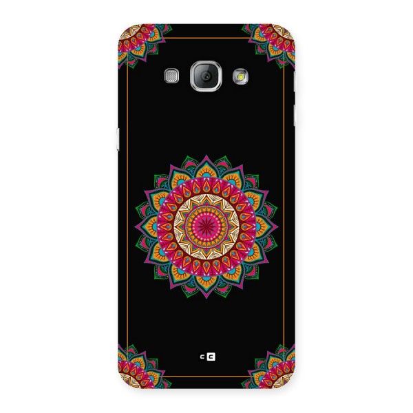 Amazing Mandala Art Back Case for Galaxy A8