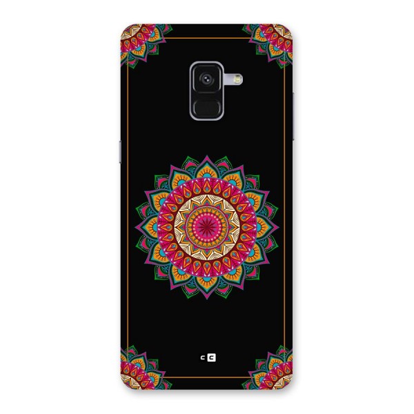 Amazing Mandala Art Back Case for Galaxy A8 Plus