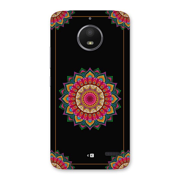 Amazing Mandala Art Back Case for Moto E4