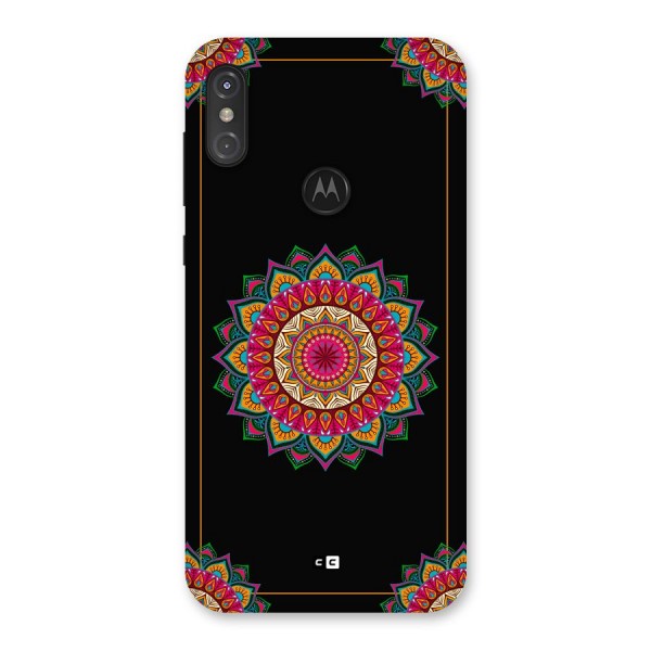 Amazing Mandala Art Back Case for Motorola One Power