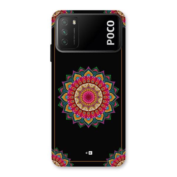 Amazing Mandala Art Back Case for Poco M3