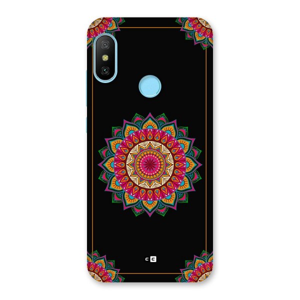 Amazing Mandala Art Back Case for Redmi 6 Pro