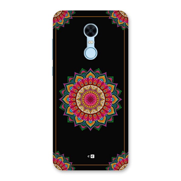 Amazing Mandala Art Back Case for Redmi Note 5