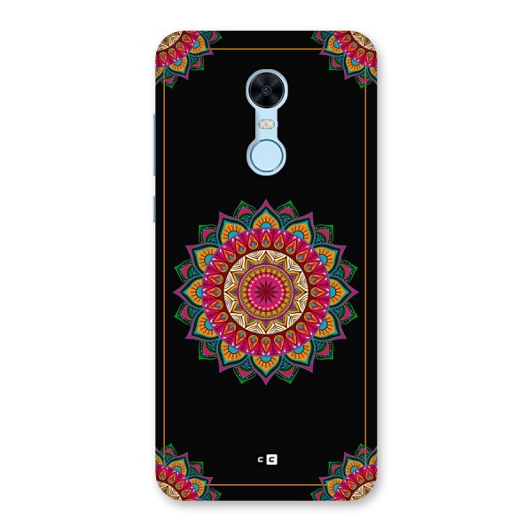 Amazing Mandala Art Back Case for Redmi Note 5