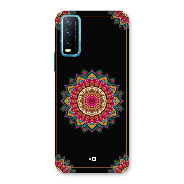 Amazing Mandala Art Back Case for Vivo Y12s