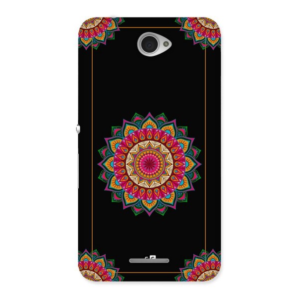 Amazing Mandala Art Back Case for Xperia E4