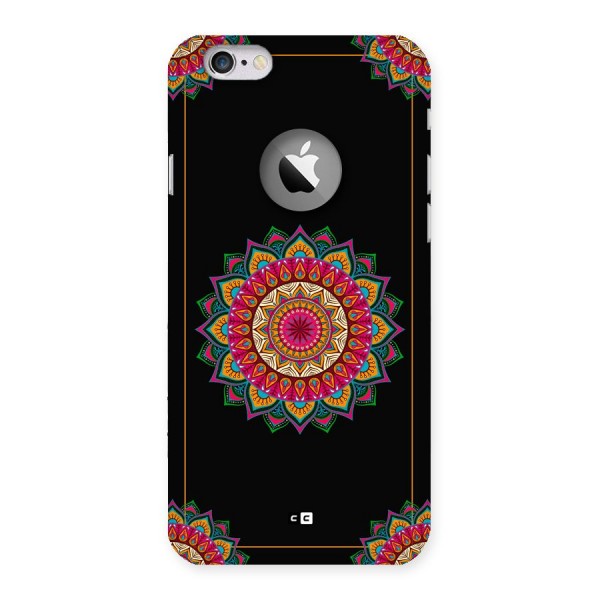 Amazing Mandala Art Back Case for iPhone 6 Logo Cut