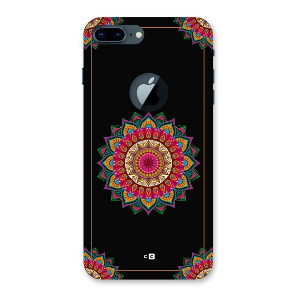 Amazing Mandala Art Back Case for iPhone 7 Plus Logo Cut