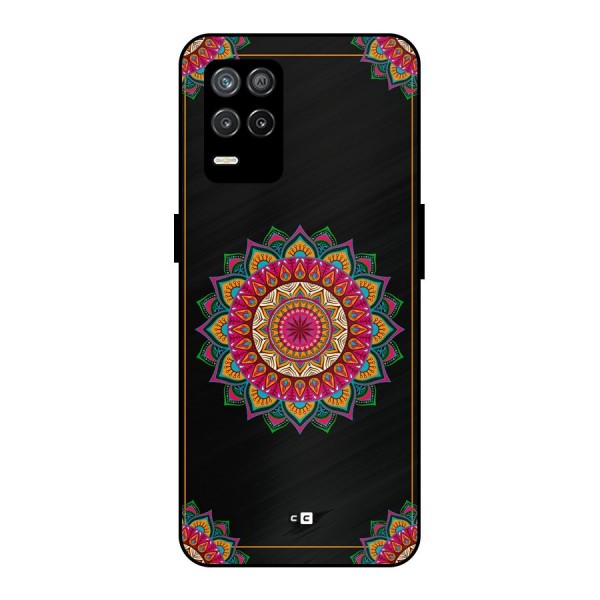 Amazing Mandala Art Metal Back Case for Realme 9 5G