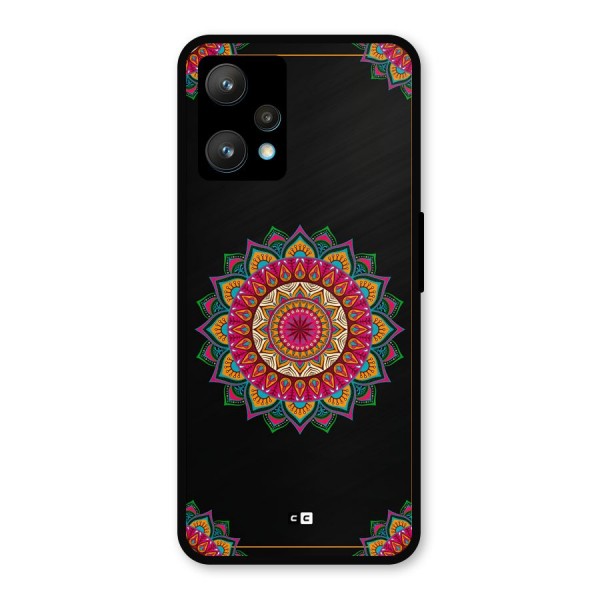 Amazing Mandala Art Metal Back Case for Realme 9 Pro Plus 5G