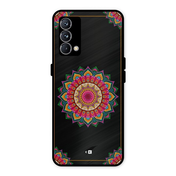 Amazing Mandala Art Metal Back Case for Realme GT Master Edition