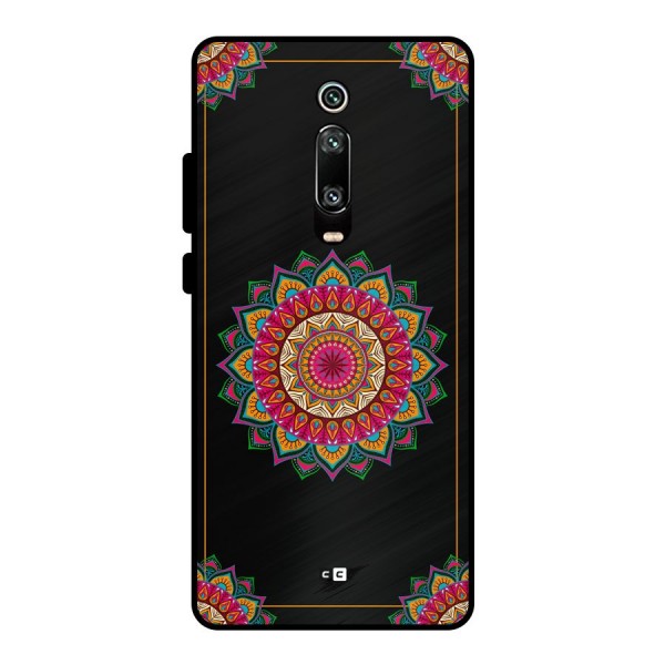 Amazing Mandala Art Metal Back Case for Redmi K20 Pro