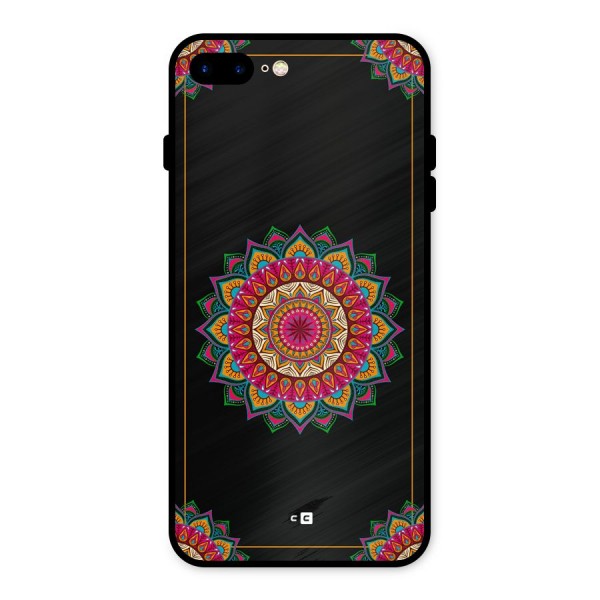 Amazing Mandala Art Metal Back Case for iPhone 7 Plus