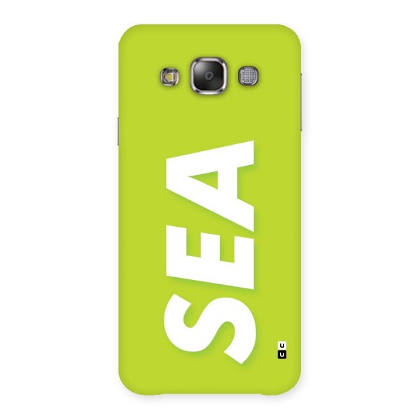 Amazing Sea Back Case for Galaxy E7