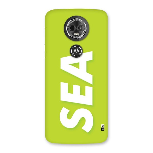 Amazing Sea Back Case for Moto E5 Plus