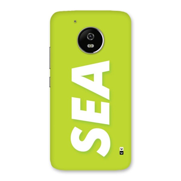 Amazing Sea Back Case for Moto G5
