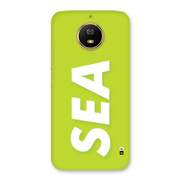 Amazing Sea Back Case for Moto G5s