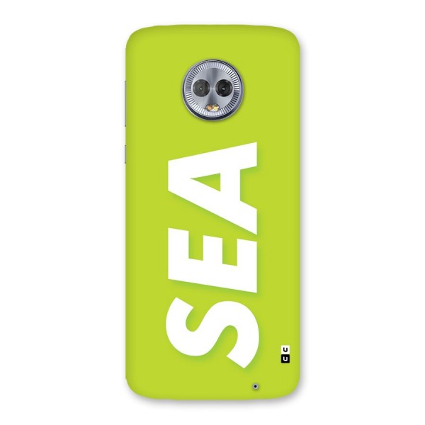 Amazing Sea Back Case for Moto G6 Plus