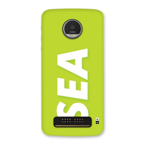 Amazing Sea Back Case for Moto Z Play